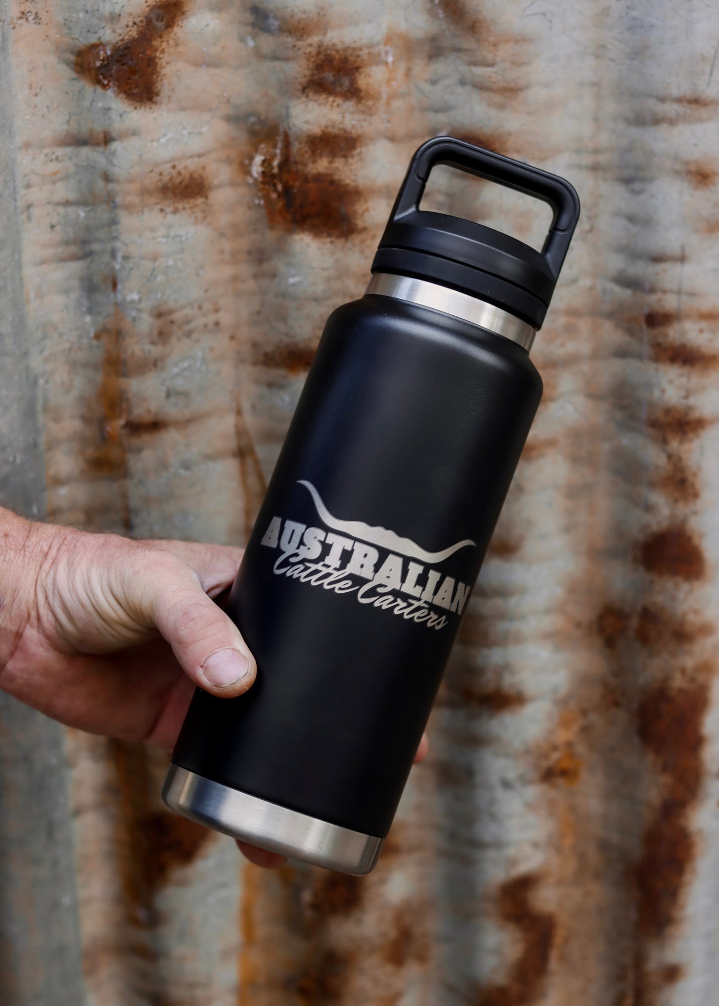Longhorn 36oz Stainless Steel Bottle