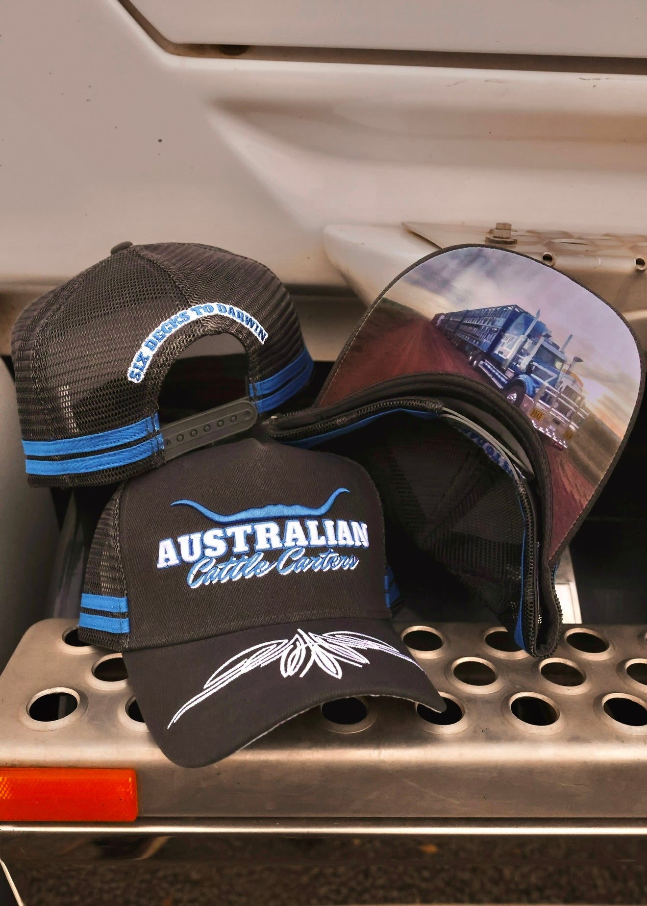 Six Decks To Darwin Trucker Cap