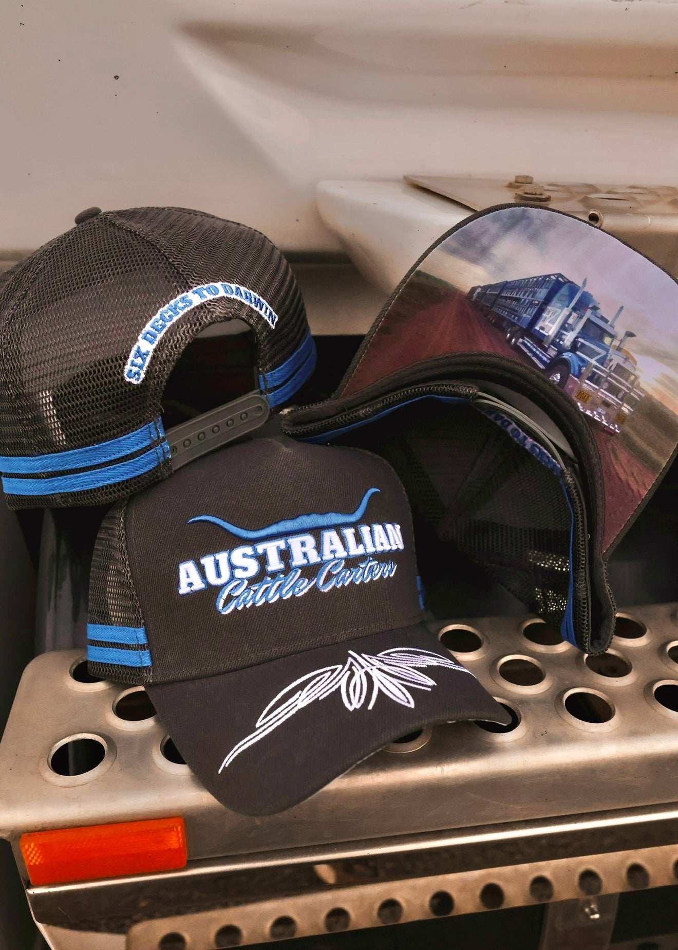 Six Decks To Darwin Trucker Cap