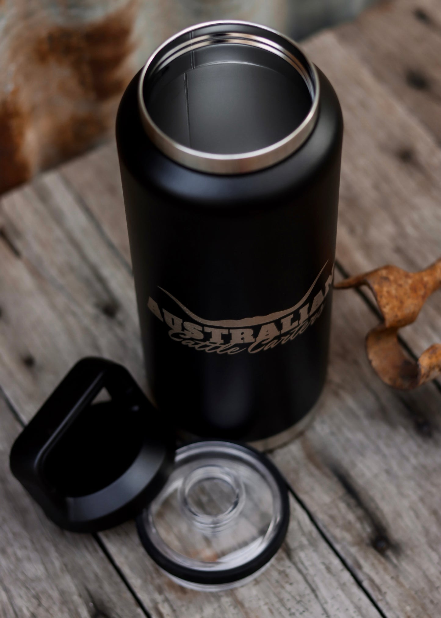 Longhorn 36oz Stainless Steel Bottle