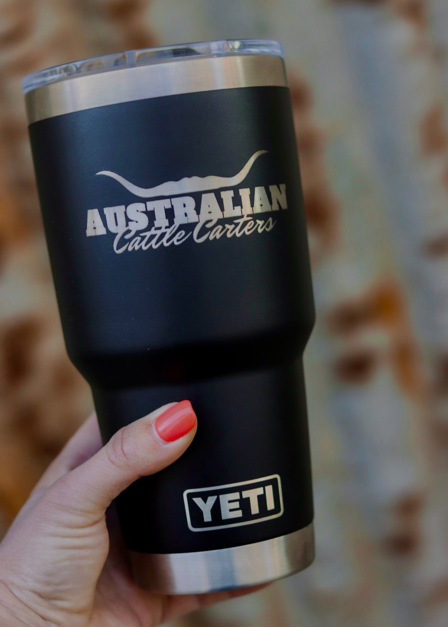 Longhorn 30oz Yeti Rambler Tumbler