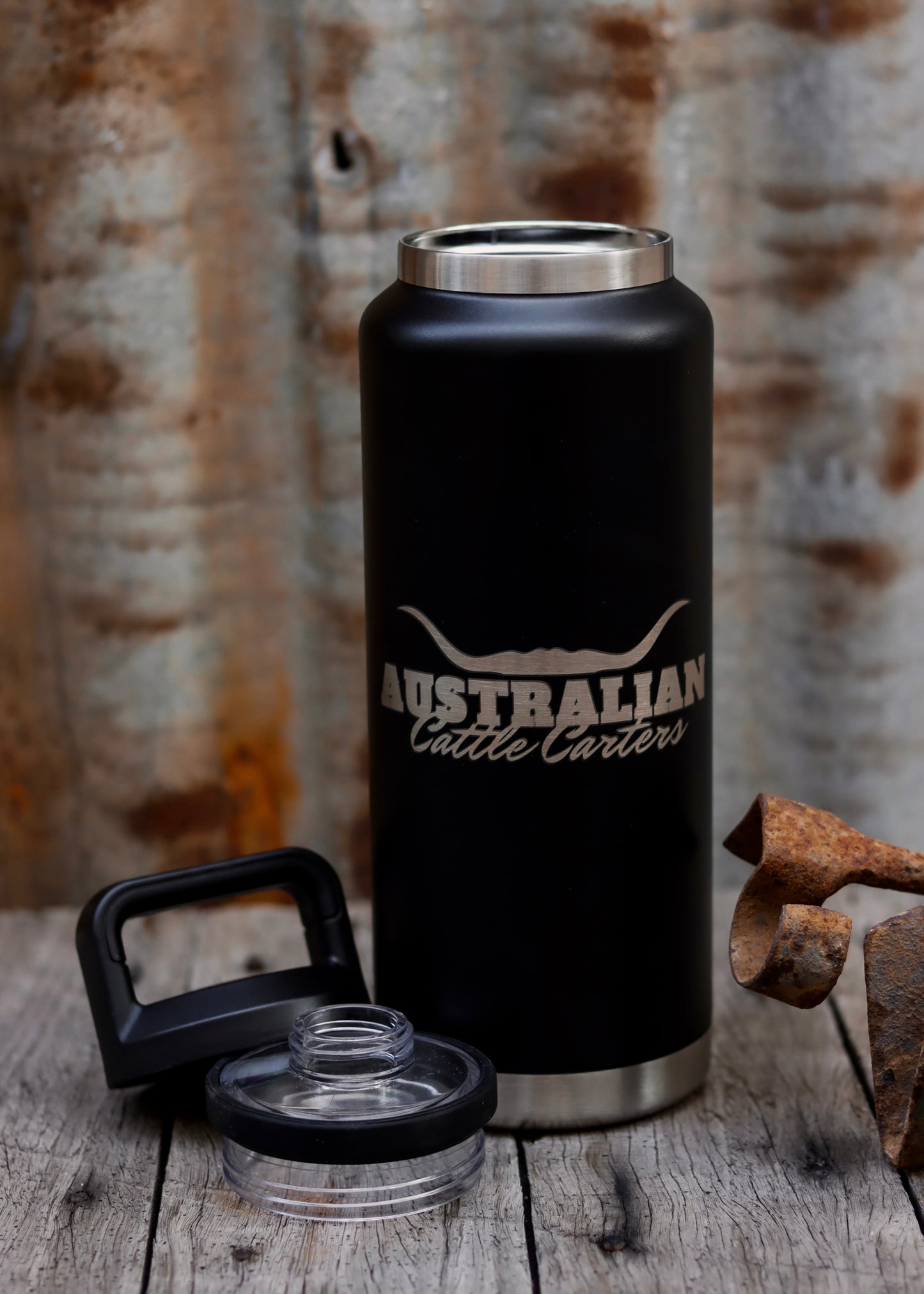 Longhorn 36oz Stainless Steel Bottle