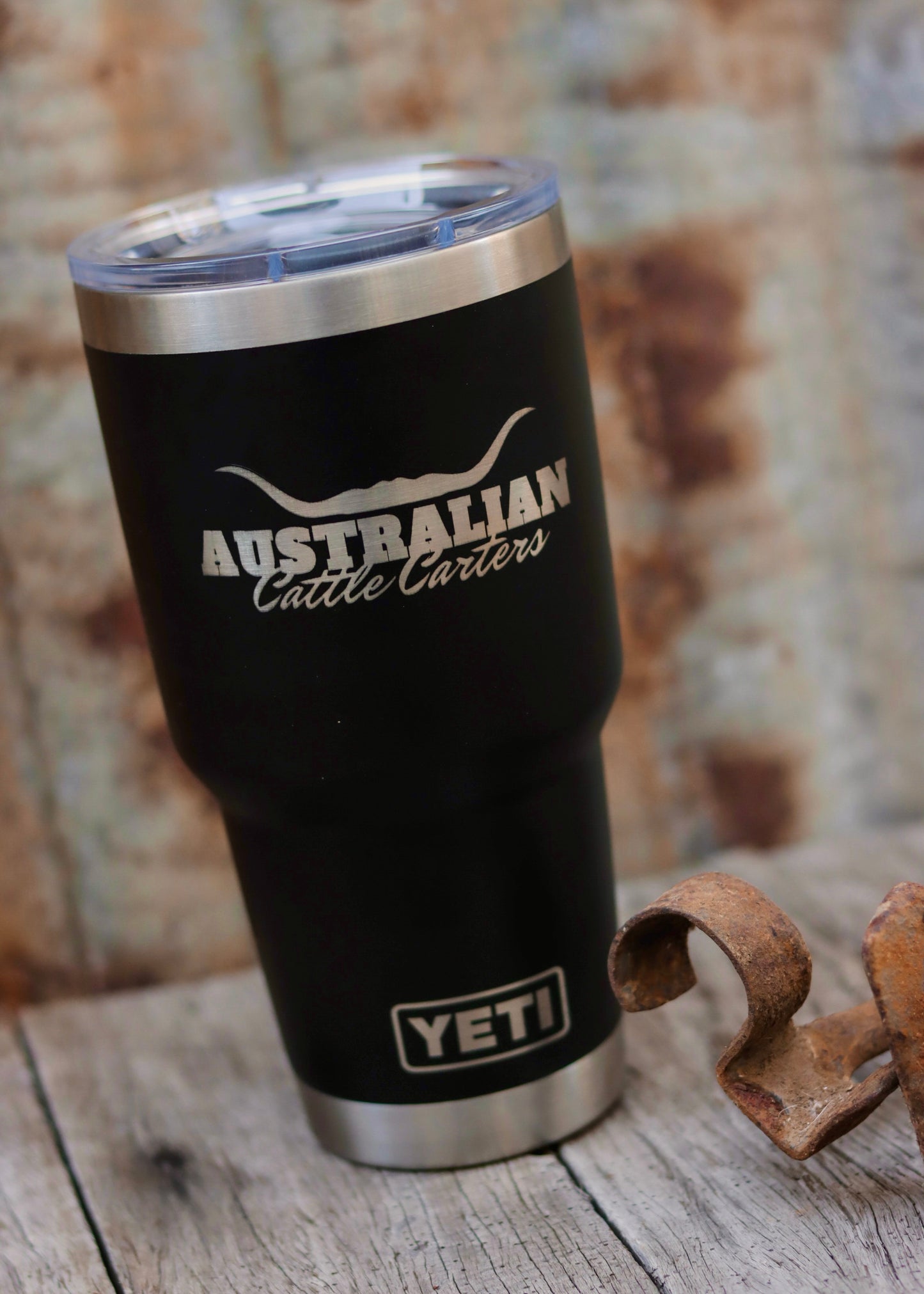 Longhorn 30oz Yeti Rambler Tumbler