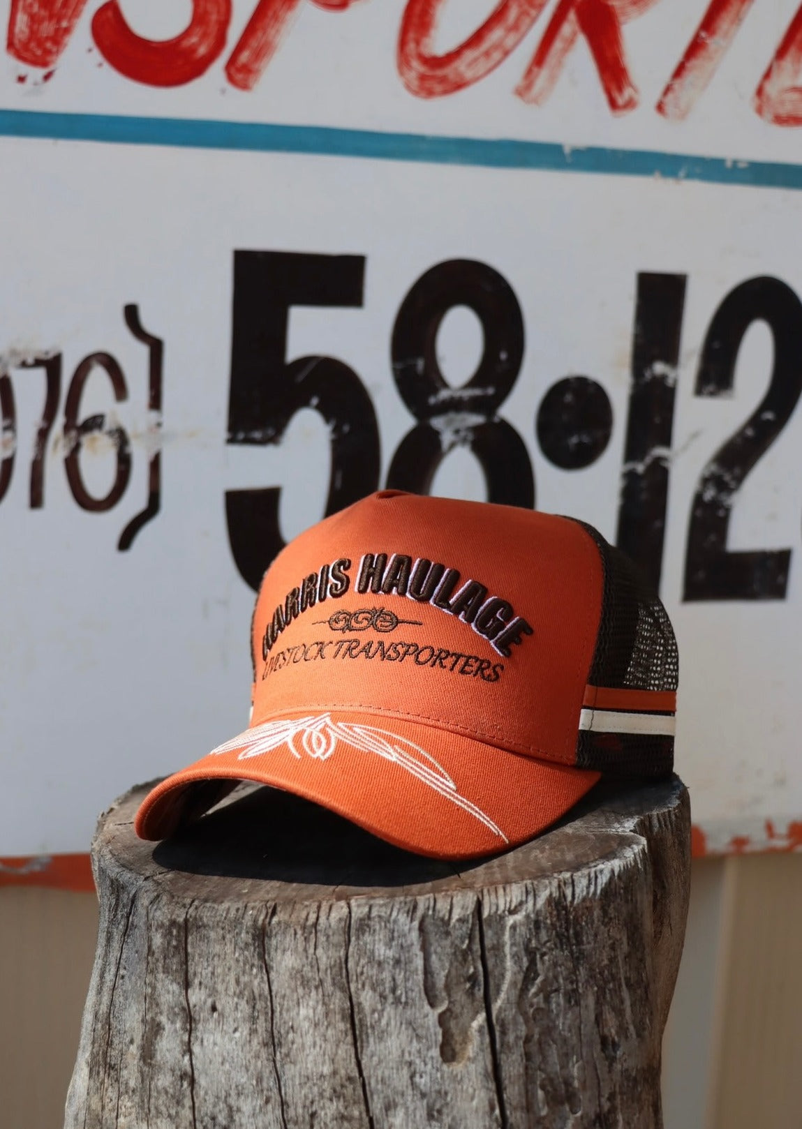 Harris Haulage Trucker Cap Australian Cattle Carters